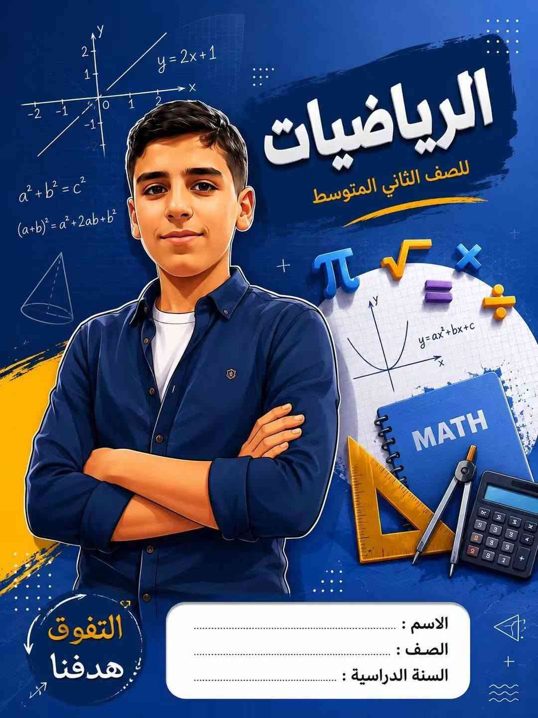 📚✨ غزل للطباعة ✨📚
لأن الدراسة تحتاج ترتيب وذوق، وفرنا لكم أجمل التصاميم المدرسية 💙
📝 دفاتر وأوراق مدرسية بتصاميم مميزة
🔬 تصاميم مواد العلوم والكيمياء
📒 أغلفة ودفاتر مرتبة للطلاب
🏫 تصاميم خاصة للمدارس والمعلمين
🎨 طباعة حسب الطلب وبالتصميم اللي تختاروه
🖨️ دقة بالطباعة وترتيب يليق بشغلكم
للطلبة والمعلمين والمدارس والأهالي ❤️
اختاروا التصميم… وخلّوا الطباعة علينا 🌟
📍 غزل للطباعة — لمسة جميلة لكل ورقة ودفتر

نص مكتوب في الصور:
- دفتر الكيمياء للصف الثاني متوسط الكيمياء هي لغة المادة وفهم أسرار الحياة اكتشف تجرب افهم ابتكر الكيمياء في كل شيء فهم المادة تفسير التفاعلات تطبيق في الحياة أساس المستقبل الاسم : الصف : المادة : المدرسة :
- دفتر الكيمياء للصف الثاني متوسط الكيمياء هي لغة المادة وفهم أسرار الحياة الاسم : الصف : المادة : المدرسة : فهم تحليل تفاعل Na Cl -> Na+ + Cl- H2SO4 C2H5OH 2H2 + O2 -> 2H2O OH CH3
- E = mc^2 F = ma V = u + at P = mgh^2 دفتر الفيزياء // للصف الثاني متوسط // الفيزياء تفسير للطبيعة ولغة للكون الاسم: الصف: المادة: المدرسة:
- دفتر الكيمياء للصف الثاني متوسط H2SO4 NaCl -> Na+ + Cl- C2H5OH الكيمياء هي لغة المادة ومفتاح المستقبل OH 2H2 + O2 -> 2H2O 6 C Carbon 12.011 1 H Hydrogen 1.008 8 O Oxygen 15.999 ألاحظ أكتشف التفاعل أحلل أفهم المادة أربط أفكار اليوم بتطور الغد أبتكر لأصنع فرقًا في العالم الاسم : .............................................................. الصف : .............................................................. المادة : .............................................................. المدرسة : .............................................................
- دفتر الكيمياء // للصف الثاني متوسط // 2H2 + O2 -> 2H2O C2H5OH + 3O2 -> 2CO2 + 3H2O OH CH3 CH3 6 C Carbon 12.011 الكيمياء هي لغة المادة وفهم أسرار الحياة استكشف تجرب افهم ابكر الكيمياء في كل شيء أساس المستقبل تطبيق في الحياة تفسير التفاعلات فهم المادة الاسم : الصف : المادة : المدرسة :
- ENGLISH NOTEBOOK FOR 2nd INTERMEDIATE The limits of my language are the limits of my world. - Ludwig Wittgenstein