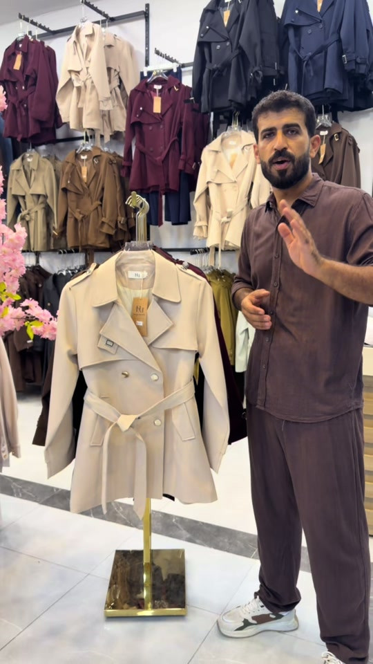 ترانشكوت • ٧٥سم • سايز L-XL-XXL-XXXL
