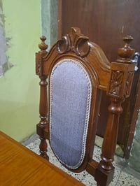 ميز طعام ٨ كراسي خشب صاج بورمي شغل نقش يدوي عراقي يدون اي ضرر الاتصال ...