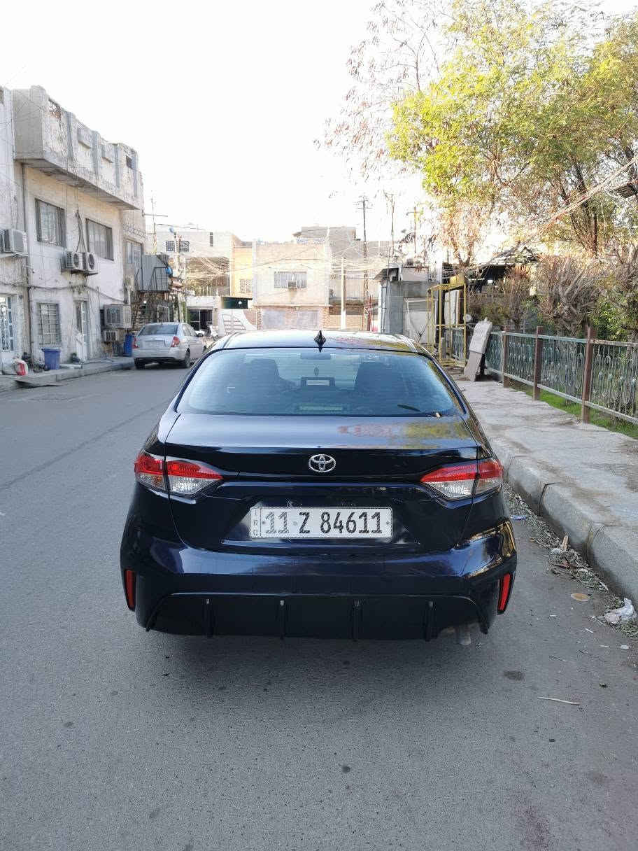 السلام عليكم
كورلا موديل ٢٠٢٣
فئة le
 بانزين
نص مواصفات
ماشيه 12500 مايل 
مكينه ٢٠٠٠
سويج 
بدون ايرباك
لون نيلي
جك +سبير
توقف تلقائي
رادار امامي
فول تحكم ستيرن
بجم كبس
حادث امريكا السياره تبديل قبق الصندوق
وصبغ شي بسيط بالجاملغ الايسر اثر رصعه
السعر 140$ ورقه وبيها مجال
العنوان الطوبجي شارع السوك
*********** ضرغام بغداد, العراق
