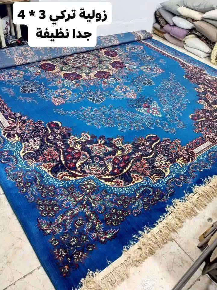بيع سريع مباشر
العنوان أربيل شارع ١٠٠ باداوه / فرع جامع خديجة الكبرى,
قرب مستوصف ملا افندي.
مقابل فرهاد جامچي 
يتوفر توصيل داخل أربيل والموصل
للإستفسار
***********/ واتساب
***********
***********

نص مكتوب في الصور:
- موكيت تركي نقش جديد مستخدم قليل. فول نظافة القياس 2*5
- زولية كاشان إيراني
- 500 شانة
- نظيفة 3*4
- زولية تركي 3 * 4
- جدا نظيفة
- زولية تركي نظيفة 3.50*2.50
- قطع زوالي تركي جدا نظيف خامة حفر ونقش عدد 2 القياس 2.50*3.50
- زولية تركي خامه حفر ونقش جدا نظيفة 3.50*2.50
- زولية تركي خامه
- حفر ونقش
- 3.50*2.50
- مدة كاشان إيراني الأصلي جدا نظيفة 700 شانة 3*1
- زولية كاشان إيراني 400 شانه جدا نظيفة ومغسوله 4 * 3