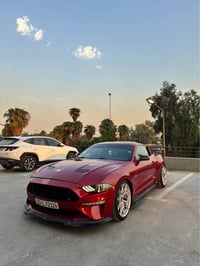 موستنك ٢٠٢١  جيتي عشر  نمر  فول  دجتل   للبيع   سيارة هواااي عليها غرا...