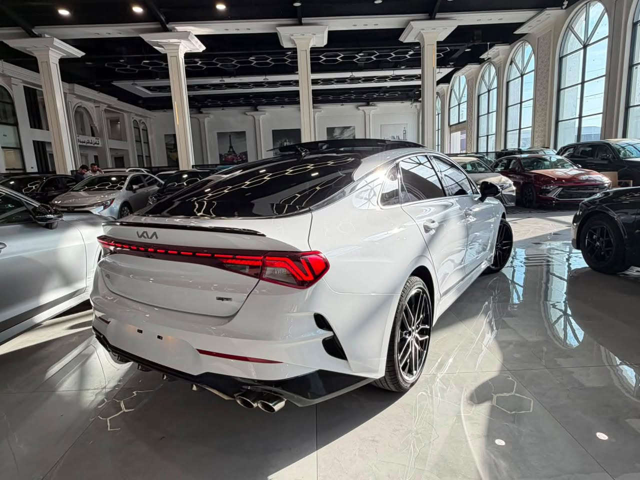 ألسلام عليكم
🔥 GT- K5 
2024 الشكل الجديد 

⭕️ فقط بونت مصبوغ  ❗️
السعر : 187$ ومجال بهه 
الرجاء فقط شراء يتصل 
رقم و الواتساب ***********  
مكينة 2.5 توربو 
ماشية ١١ الف
بانوراما 
بصمة 
تشغيل عن بعد 
ويل كروم 
فول زينون  
رادار أمامي وجانبي وتحديد مسار 
صندوق ذكي 
شاحن لاسلكي ( وايرليس تلفون ) 
شاشة كبيرة 
تدفئة كراسي 
كراسي كهرباء 
لايتات زينون 
شغال عن بعد 
أربع أنضمة قيادة 
سايد بريك بصمة 
وبعد بيها مواصفات هواية 
ايرباك فقط ستيرن طاك مرجع سستم
بدون اي داخل شاصي 

مكان السيارة اربيل -  
تكلفه الرقم 12 ورقه

نص مكتوب في الصور:
- ***********