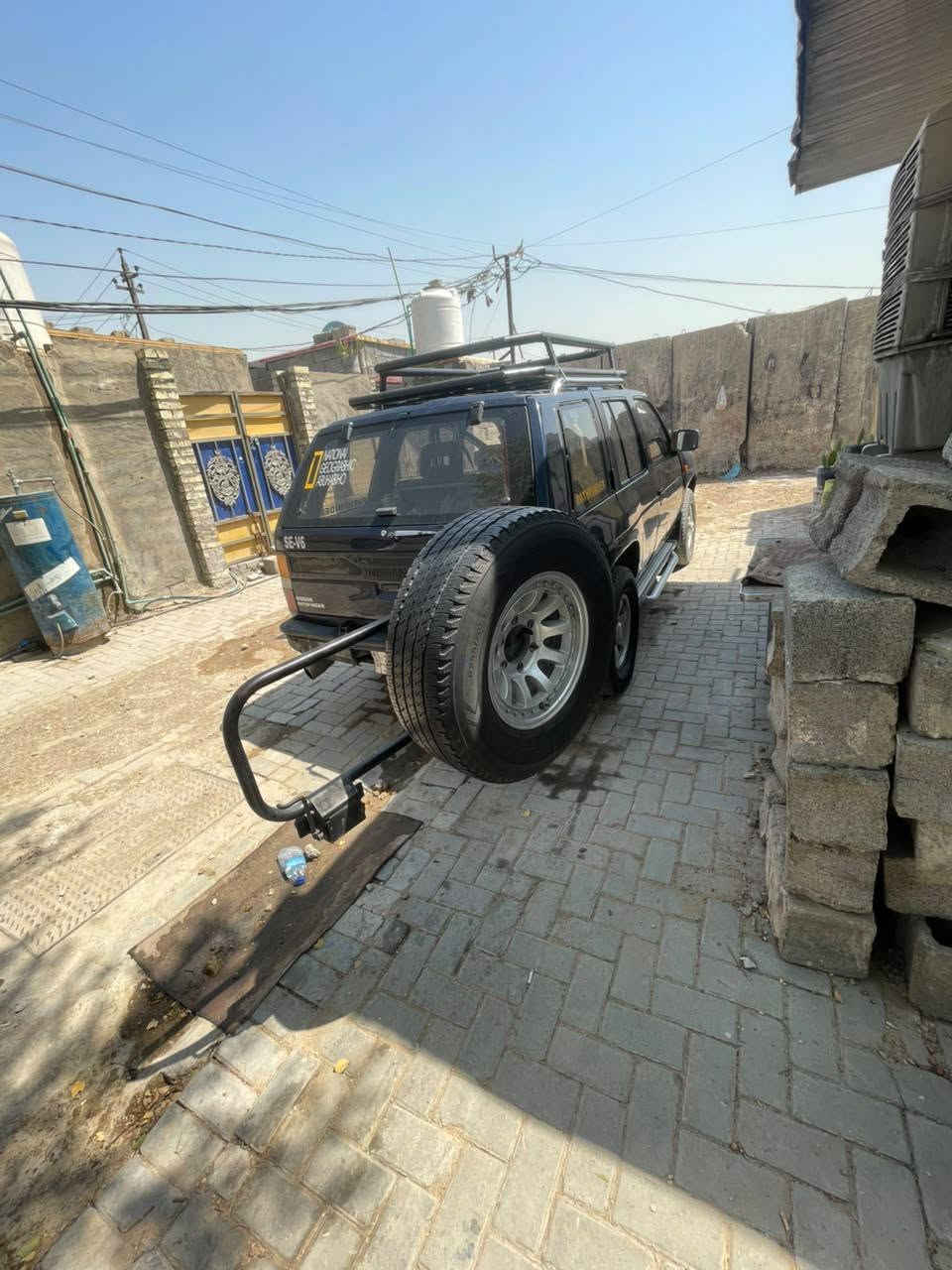 نوع السيارة نيسان موديل ٩٥رقم بغداد كير ومكينه جمرة  ورقم صاحب السيارة ***********العنوان بغداد مدينه الصدر بيع او مراوس بكيا
