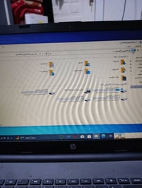 لابتوب HP معالج كوراي 3 الجيل السابع رام 4 كيكا قابل للتطوير هارد 1تير...