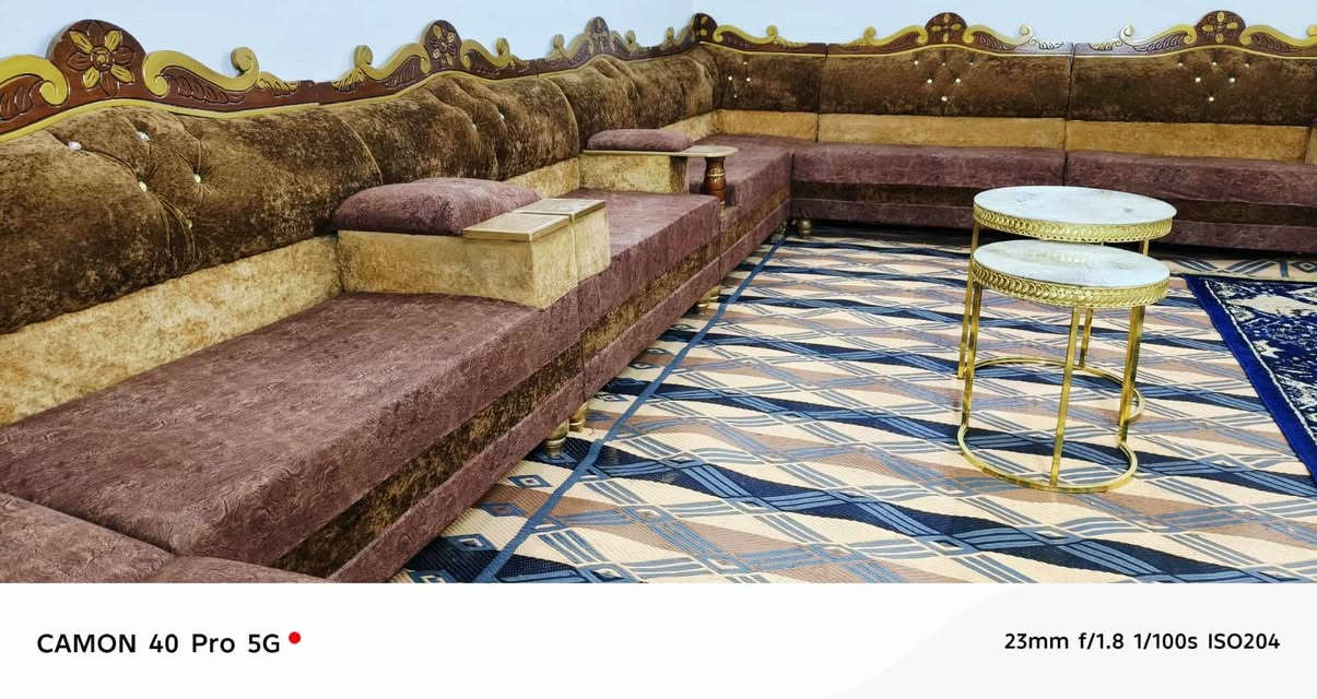 ديوان ١٤ مقعد • درجة أولى • بدون ضرر