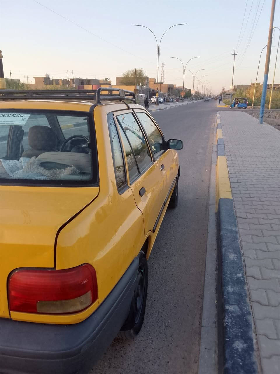 سياره سايبا تكسي للبيع السعر(  ٢٥ ورقه ) وبيه مجال لشراي 
موديل ٢٠١٣  بسمي  سنويه لغايه ٢٠٣٠  بيه خط تبخير بمحرك 
كير نضيف وكلج شغال باور سنتر جديد باتر جديد مسجل جديد فيت بم جديد  زوج اطار امامي جديد   بيه مجال لشراي مكان السياره ابو غريب الحصوه  *********** بي واتساب تحويل عقد مروري  تبريد شغال
