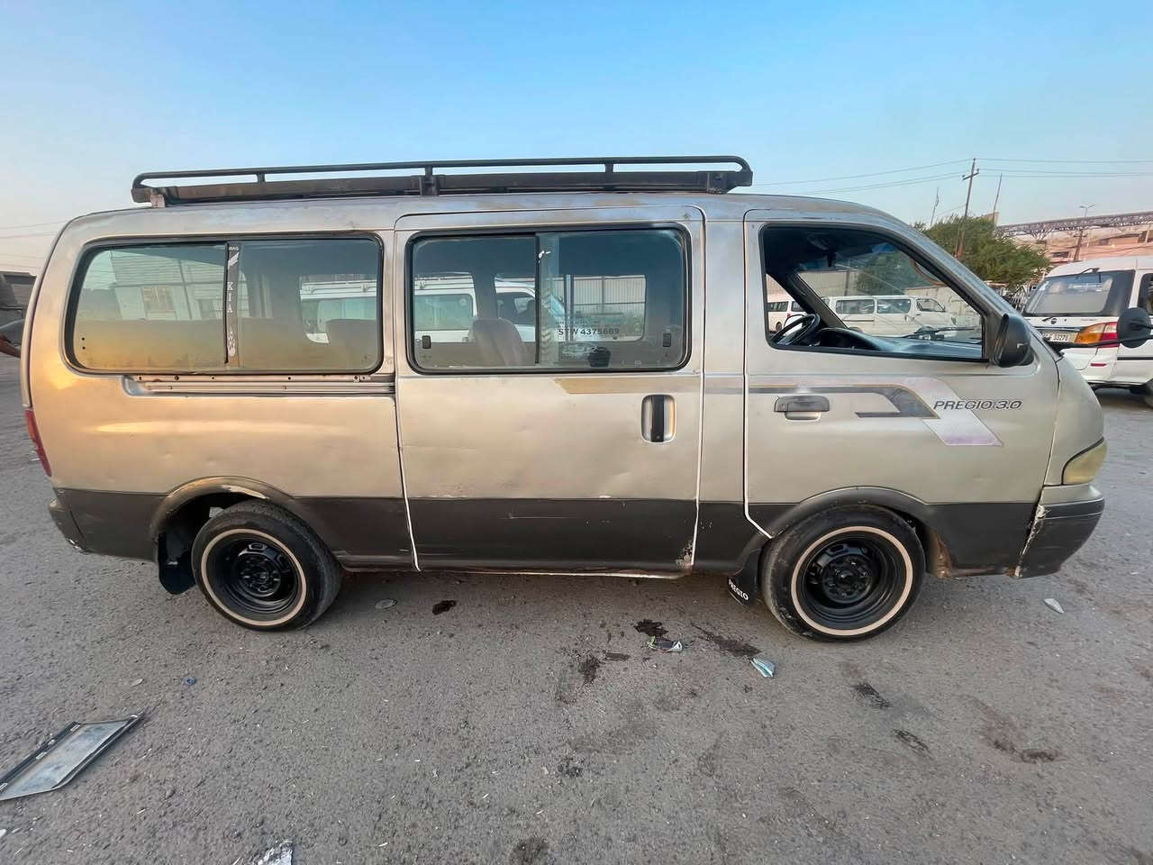 سلام عليكم كيا بريجو موديل 2000 رقم بغداد بسمي 
مكينه كير اكسل كفاله تخم تاير جديد دوشمه سعر ٤٨ 
المكان بغداد حي اور ***********
