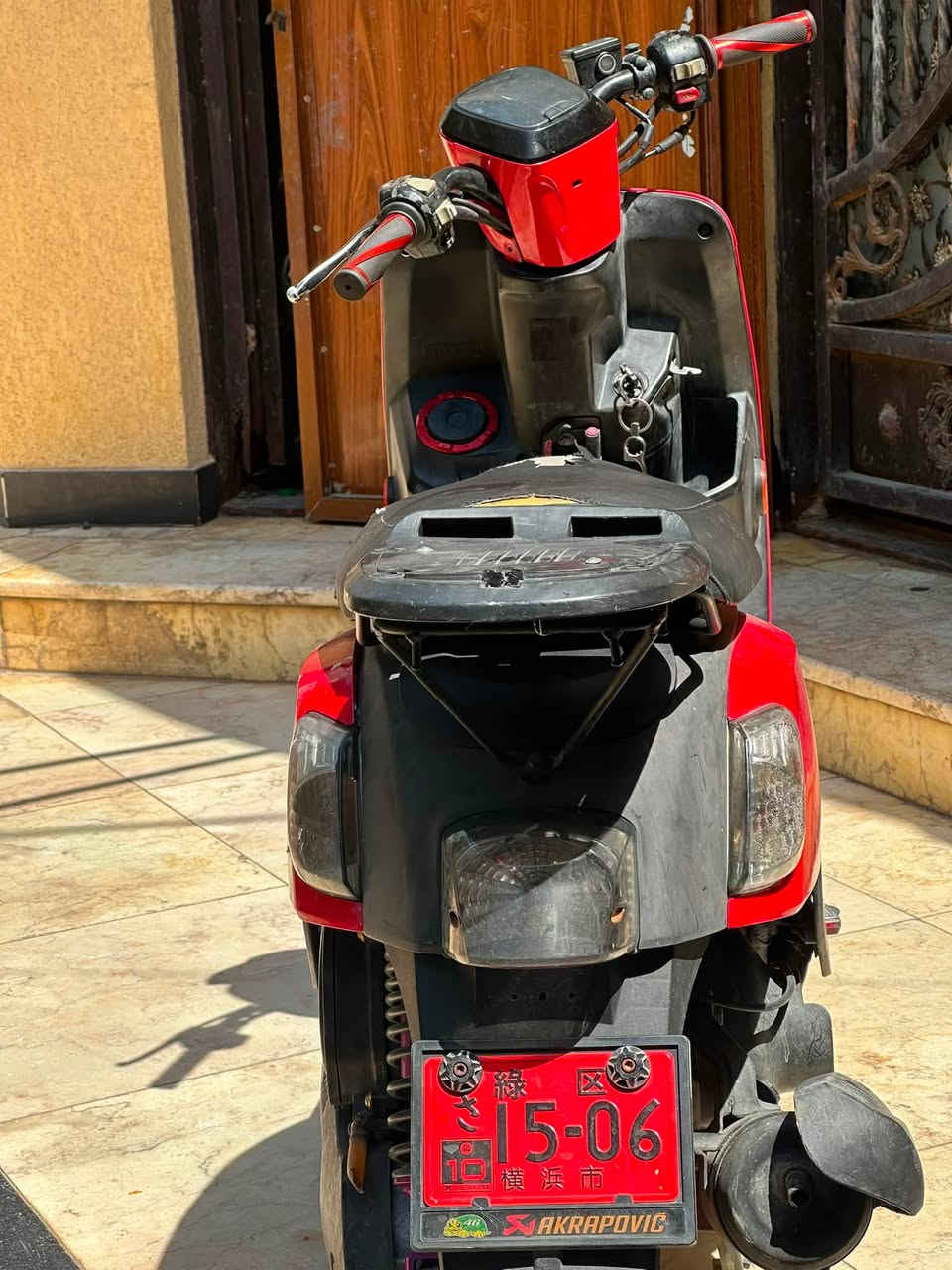 سلام عليكم ماكس بوليسي مصطره دراجه رياضيه كله تخبل حلوه ونضيفه كفاله مكينه بلاديه ٤٩جاهزه من كلشي ***********
