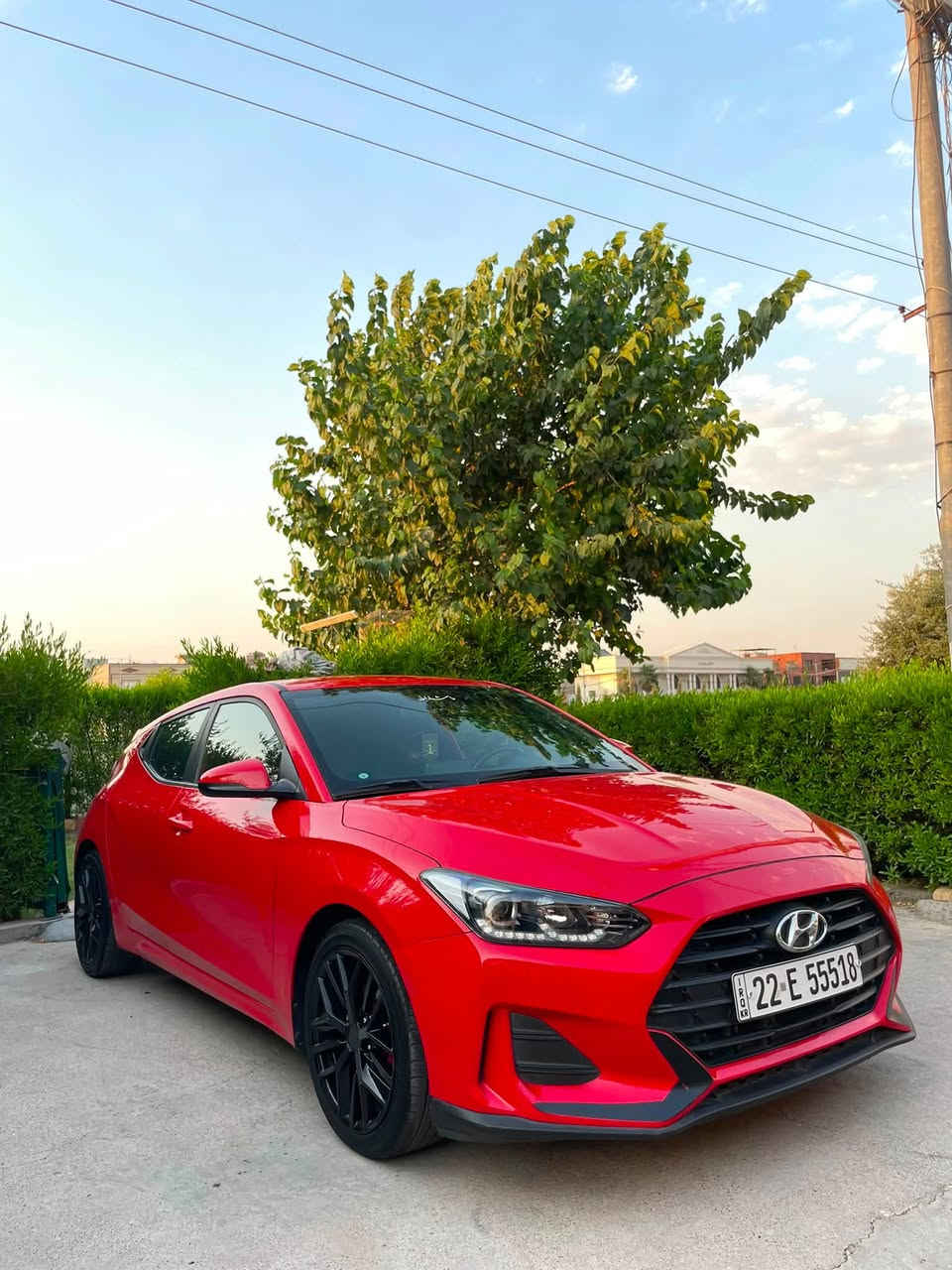 Hyundai Veloster  
موديل 2019 لون مميز 
ماشيه 93 الف ميل
كير اوتوماتيك
مكينه ٢٠ دوش مرغوب
مواصفات  المعروفه
لايتات ليد بلادي
ويل حجم 19
رادارات جانبي
قياده ذاتيه
تحديد سرعة 
كشن هيتر 
سكان هيتر
مود درايف (SMART-ECO-NORMAL-SPORT)
كير ومحرك بشرط
صبغ بس قباغ جنطه بدون دواخل بدون ارباك كدام كبس
رقم جديد سنويه جديده
تحويل بشرط
كلشي بل سياره بشرط انطي
سيارة كلش حلوه و جاهزه 
سعر ١١٦ ورقه و مجال كلش قليل
مكان سيارة اربيل
***********
