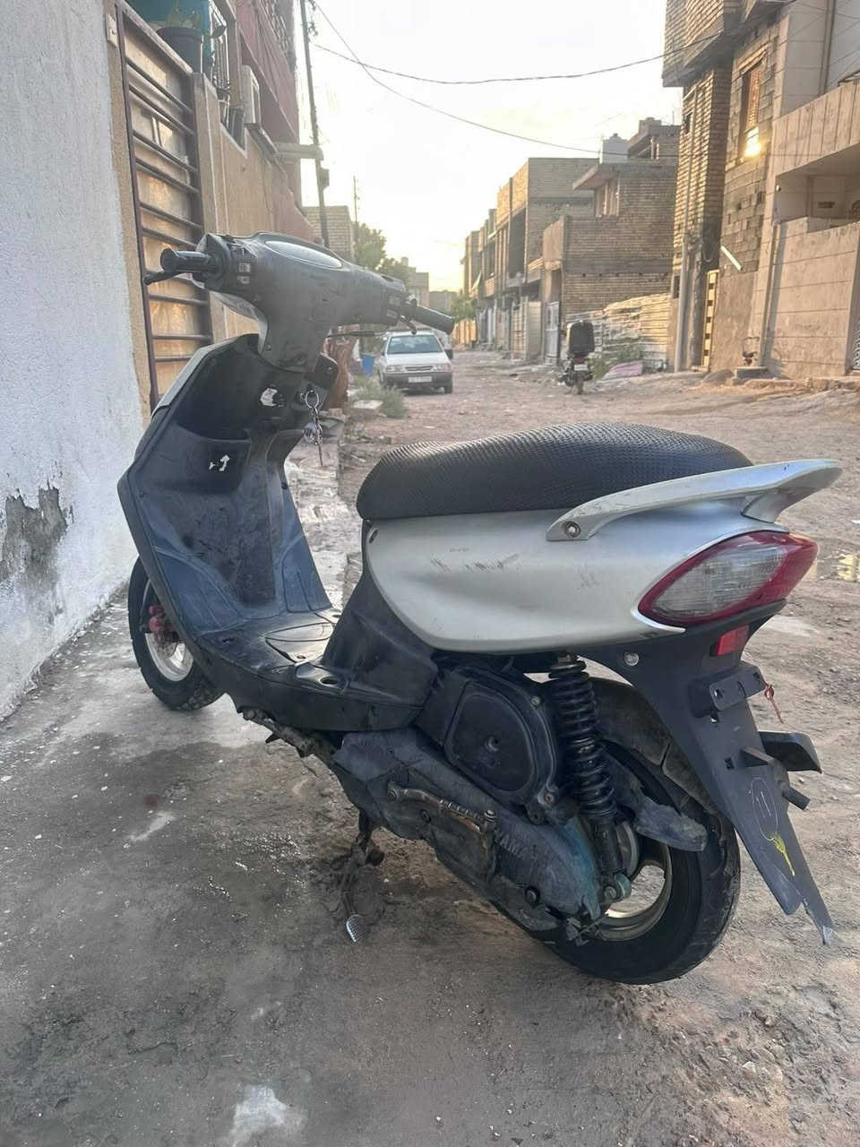 سلام عليكم ماكس قجمه للبيع الدراجه خير من الله مجفته صار شهر والبكينه تخبل نوقصه الدبل الامامي والكهربائية والبريك الامامي سعره 400 وبيه مجال حك الجيه رقمي ***********
