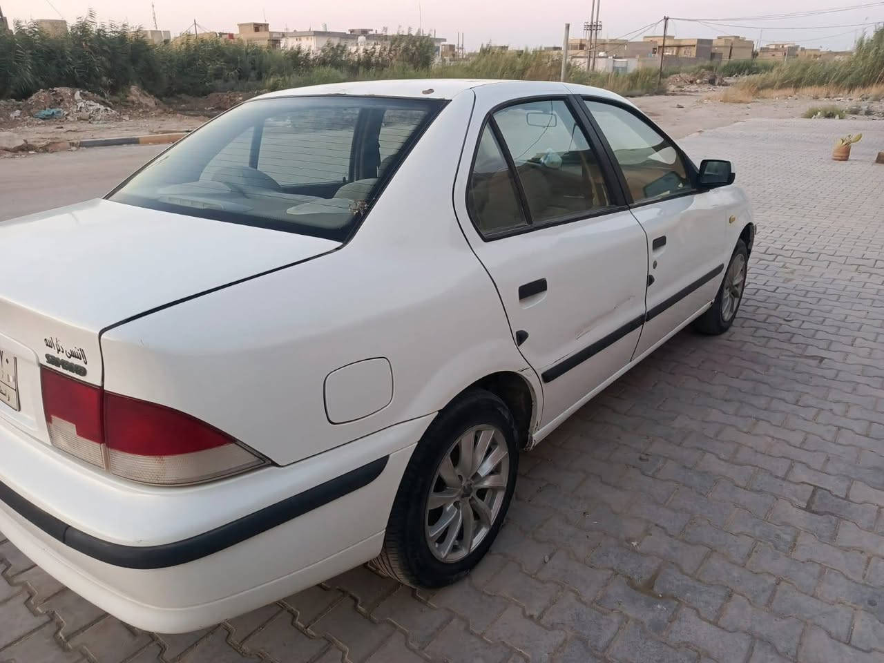 السلام عليكم سمند 2011   ماشية162 الف ابد مامشتغلة تكسي من البيت للدوام  باسمي تحويل ثاني يوم سياره رقم  واسط  سنويه لل  2028  السياره لا ضربه ولا صبغ ولا تبديل كير مكينه مكفولات صدر امامي خلفي جديد كلج جديد باتري جديد  تبريد ثلج  المكان  الكوت  الشهداء***********
