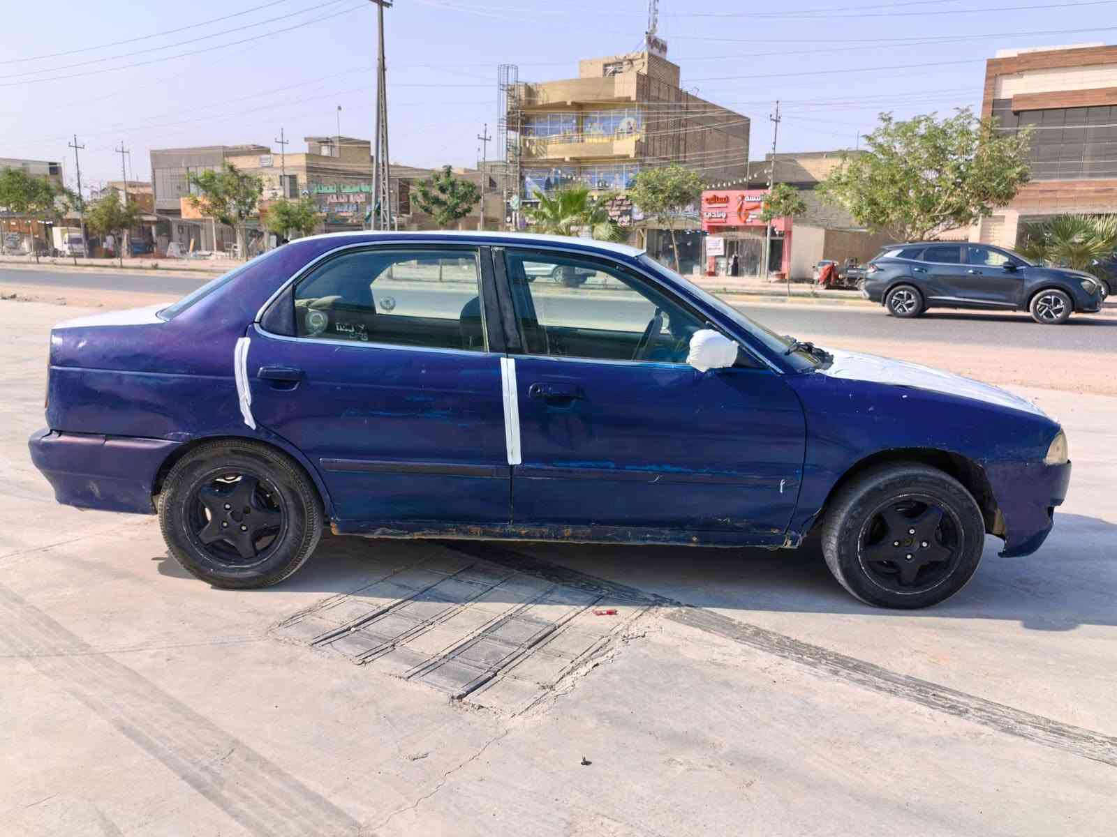 سازوكي مديل 2001
السعر 18 ورقة 
مكينة وكير جديد كورلا 1600
كير اوتوماتيك 
كهربائيات كلها شغالة 
سيارة جاهزة 
رقم نجف شرط التحويل اكاتبك مع راعيها 
عنواني نجف اتصال فقط 
***********
