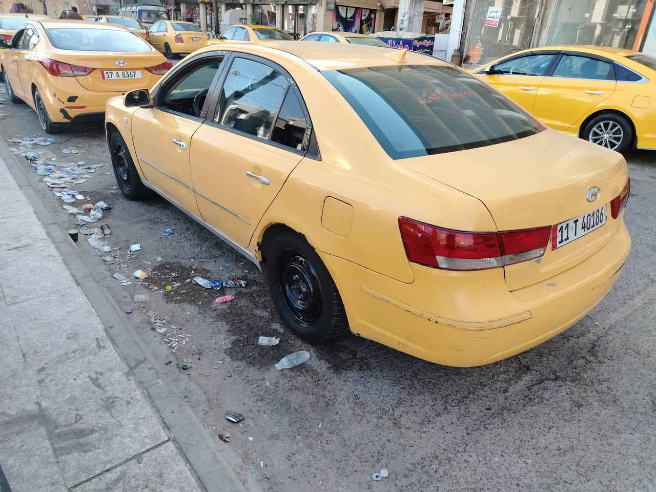 سلام عليكم سوناتا 2009للبيع سياره مكفوله جاهزه من كلشي حداديه كير ومحرك تبريد حداديه رقم نكليزي بسمي مصفرا هيه وغرامات السعر 78وبيهه مجال العنوان السماوه رميثه للاستفسار الاتصال ***********

