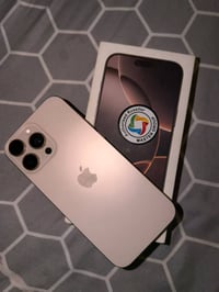 IPHONE 16Pro Max's تيتانيم ديزل الصحراوي  الجهاز ماستر  تاريخ انتهاء ا...