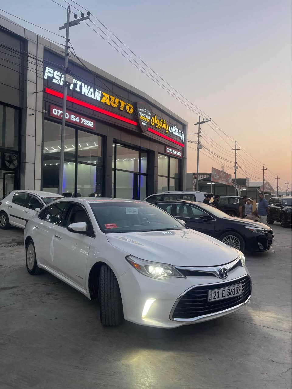toyota avalon 2014
مواسەفات   XLEئەمریکی 
گێرو مەکینە و تەبرید بە شەرت 
یەک پارجەو سێ پەلەی بۆیاخە بێ ناو گرتن 
سەنەوی و رەقەمی تازەیە 
سعری ١٤٦ گەلاو مەعامەلە 
*********** وەتسئەپ و ڤایبەر 
لە سلیمانیم السليمانية, العراق
