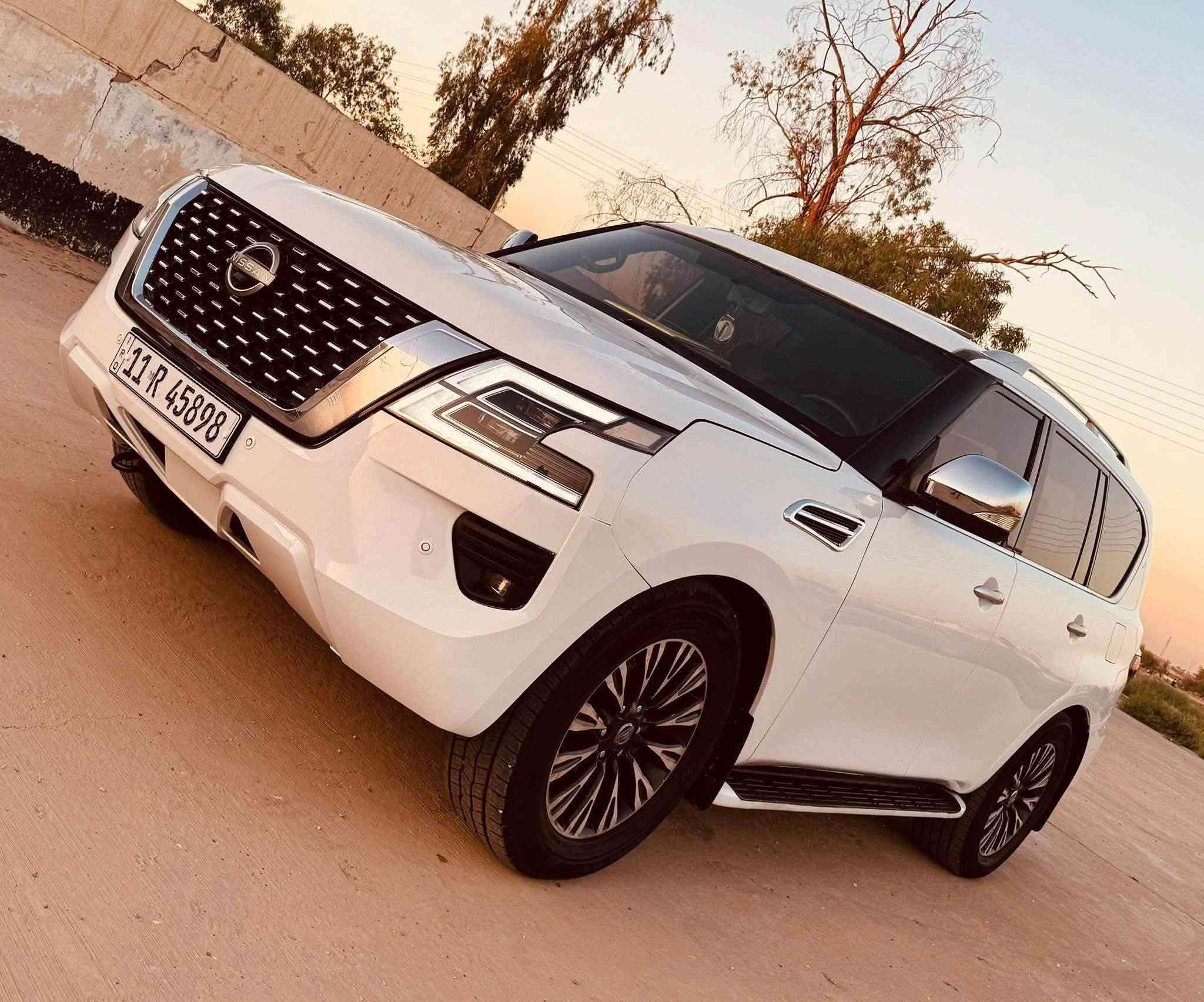 #_بيع_أو_مراوس👌
:
(( نيسان أرمادا _ شكل باترول _ 2018 محدث 24 ، بلاتينيوم فول مواصفات ١/١ ، محرك V8 5.6 ، ماشية 100 الف ، صبغ عام و مذكور بتقرير أمريكا ، رقم بغداد بأسمي ، جاهزة و نظيفة جداً داخل و خارج ))🌹
:
#_للإستفسار / *********** ☎️
------------------------------
