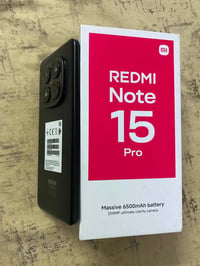 REDMI NOTE 15 pro للبيع ذاكره 256/78.1 رام 8.0+4.0 المعالج G200-Ultra ...