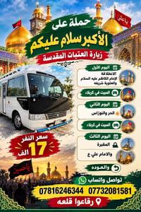 زيارة العتبات • مبيت كربلاء • حملة علي الأكبر