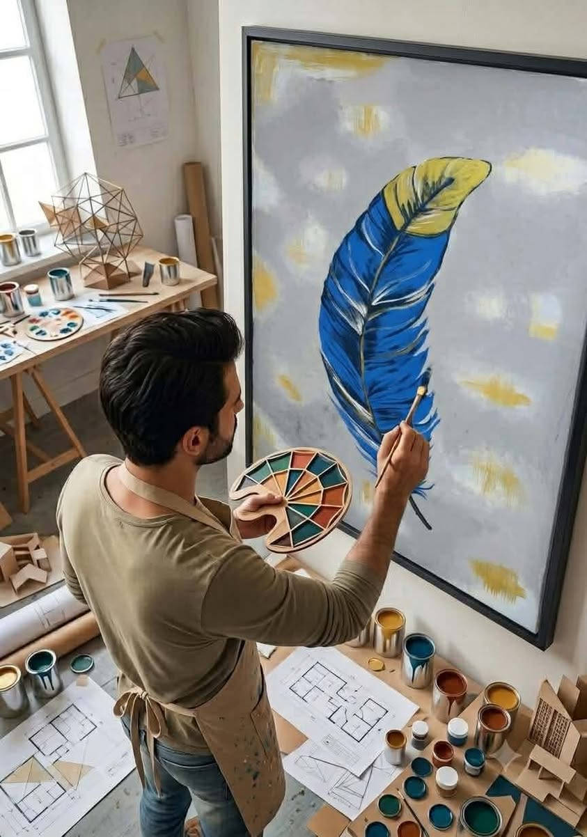 تريد غرفتك تتحول بهذا الشكل تريد بيتك كله يكون بهذا الشكل 🎨 لكل مساحة حكاية.. ونحن نرسم تفاصيلها!
سواء كان بيتك الفخم، كافيه يبحث عن التميز، محل تجاري يجذب الزبائن، أو مدرسة تلهم الطلاب؛ نحن هنا لنحول الجدران العادية إلى لوحات هندسية وجداريات مودرن تنبض بالحياة والجمال. 🏛️✨
✨ تصاميم مخصصة تناسب هوية ومساحة مشروعك أو منزلك بأرخص الاسعار 🔥🔥.
📞 تواصل معنا الآن للحجز والاستفسار، واجعل جدرانك تتحدث بالإبداع! ***********

