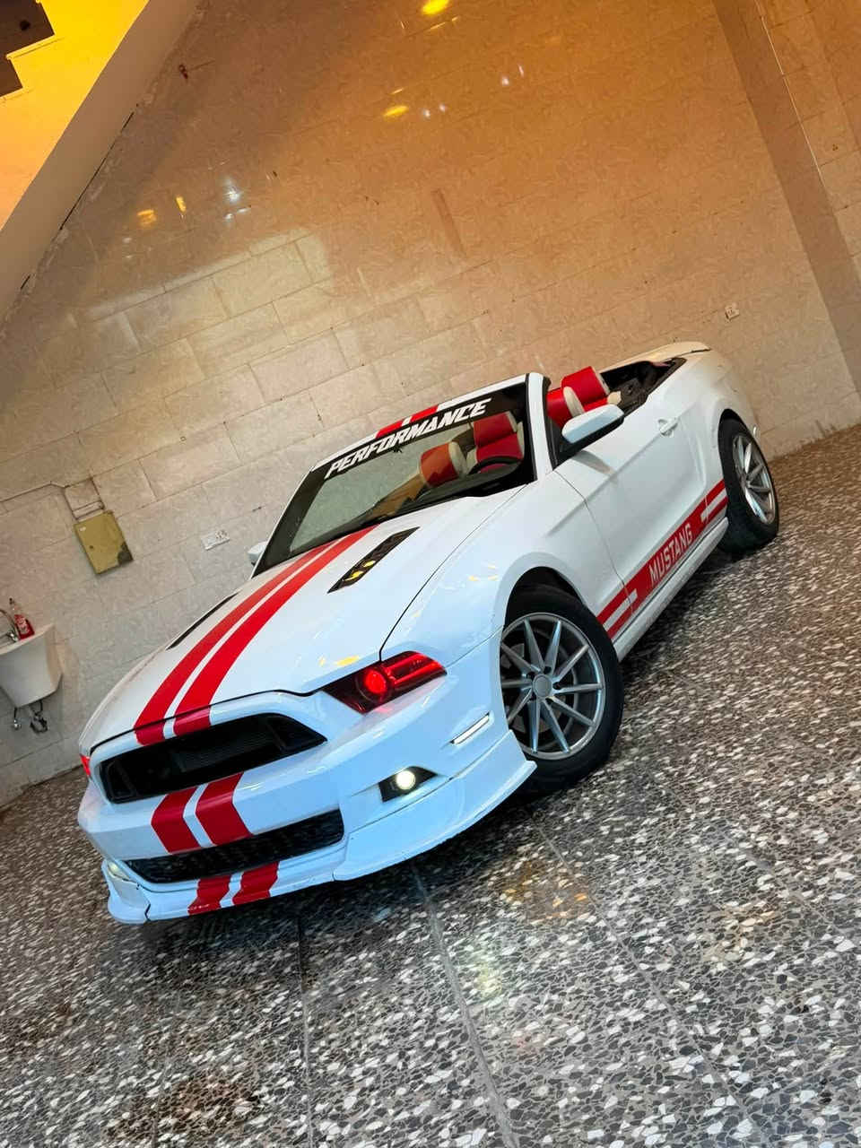 موستانك 2014 بريميوم 1/1 اعلى فئة بسعر بلاش
كشف السياره لون ابيض جديدة جدا واحلى من الصور
بدون اي نواقص شرط
كير مكينة مكفولة تبريد ثلاجة صدر امامي خلفي جديد
سياره كلش حلوه ومابيها اي نقص 
سعرها ((( 83$ ))) واذا اكو هيج نضافة وهيج سعر تاخذ بلاش 
عنواني البلديات معارض نادي الصناعة متواجد كل الوقت

للتواصل *********** 📛
بيع فقط
