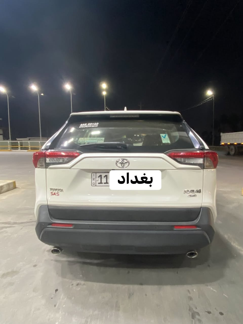 تويوتا راف فور موديل 2020 خليجي بانزين
مال ساز
السيارة رقم بغداد الجديد باسمي هزة و سنوية تنتهي 2030 تحويل ثاني يوم السيارة  قابل لزيادة

مواصفات السيارة 
مكينة2500
فور ويل درايف 4x4
بصمة السيارة + دخول ذكي+ بصمات عدد ٢ وياه
شاشة اصلية واريح نفكيشن
ست وضعيات قيادة 
مري شفط 
اشاير بالمري
هاندبريك بصمة
اوتو هولد
مراية وسطية عاكسة للضوء
تبريد بيانو +ومناخ منفصل و قطعتين تبريد
لد نهاري
لايت زينون عالي ناصي +بلوجكتر ضبابي
خمسه ويل كب+ سبير منازل

السيارة مكفولة عده بارد بسيط بل باب مال 
سايق
السعر 200$وبيه مجال
للاتصال :***********

