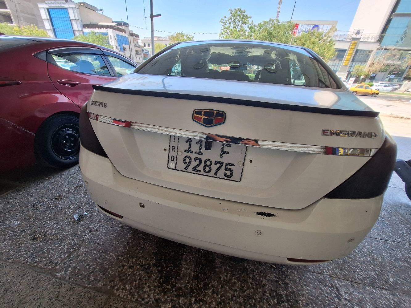 جيلي امنكراند ١٣ رقم انكليزي بسمي محوره كورلا ٥٨$