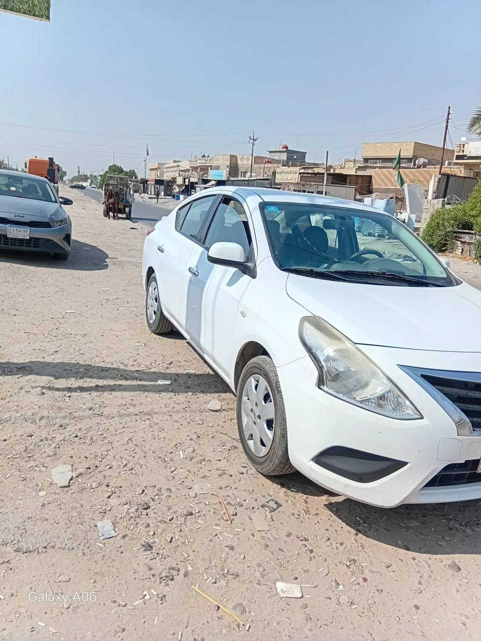 السلام عليكم سني هندي موديل ٢١بأسمي رقم  بغداد انكليزي بدون ضرر  بدون صبغ تبريد  شغال السعر  ١١٣$ العنوان التاجي ابو عضام  /***********

نص مكتوب في الصور:
- Galaxy A06