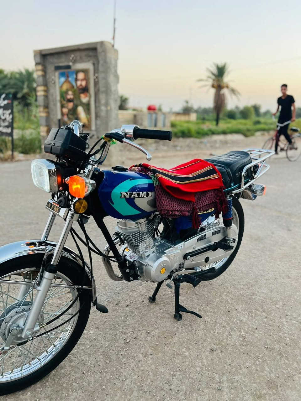 دراجه نامه امتياز لبيع دراجه قبل شهرين من طالعه ربع ما ذب عليه كامله موديل 26 محرك مكفول ما مفتوح نضافة دراجه جدامك مكان بابل سده الهنديه السعر خاص او نتصل ***********
