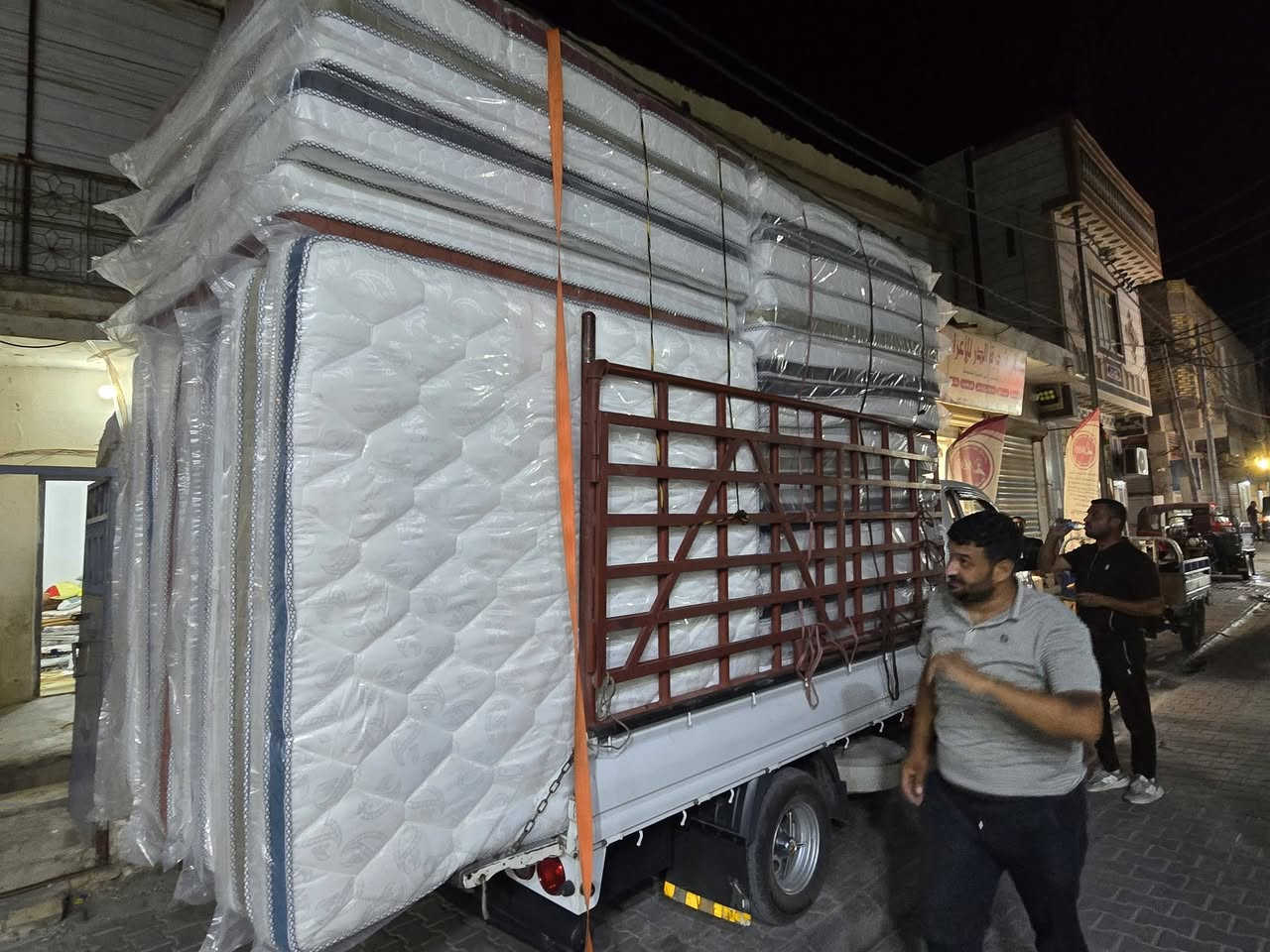 على بركة الله 
وصول وجبة جديد من الدوشك النفرين ابو الطبقة الطبية وبدون طبقة طبية المميز الاصلي ابو الضمان الحقيقي 
كل القياسات توفرت 
160 في 200
170في 200
180في200
النفر 190في 90
والأسعار ان شاءالله مناسبة 
توجد خدمة توصيل لكافة محافظات العراق 
العنوان واسط قضاء الحي نهايته شارع الشيخ قرب مجمع رسول شارع التمايم 
واتساب ***********
