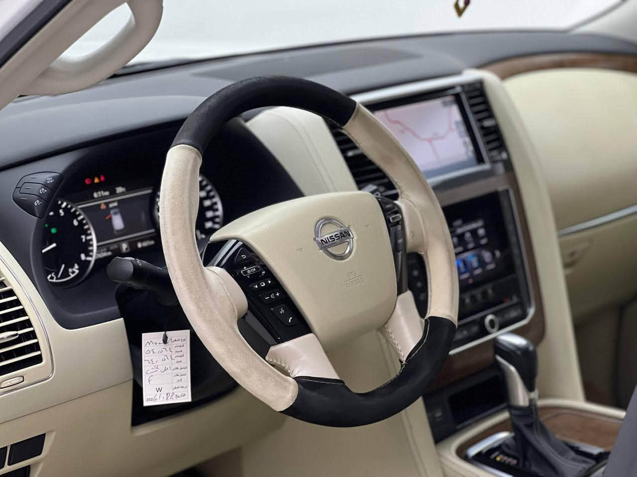 Nissan Patrol 2020
نيسان باترول ٢٠٢٠

مواصفات SE(كامرة خلفية-فتحة سقف-ابواب و تشغيل بصمة-مقاعد جلد و كهربائية)٧راكب

مكينة 6 سلندر تنفس طبيعي
نظام دفع رباعي 4x4
ماشية 57,000 كم فقط و بحالة جداً ممتازة

السيارة كفالة عدى مكان pdr صغير  
السيارة كلش حلوة و نظيفة 

السيارة رقم دهوك الدولي سنوية جديدة
مكفولة من كير و محرك و كهربائيات

و ب سعر(395$) ورقة و بيها مجال

مكان السيارة

دهوك -معرض ارشف R-Shev
رقم51 من معارض التيرمينال 

***********
***********
