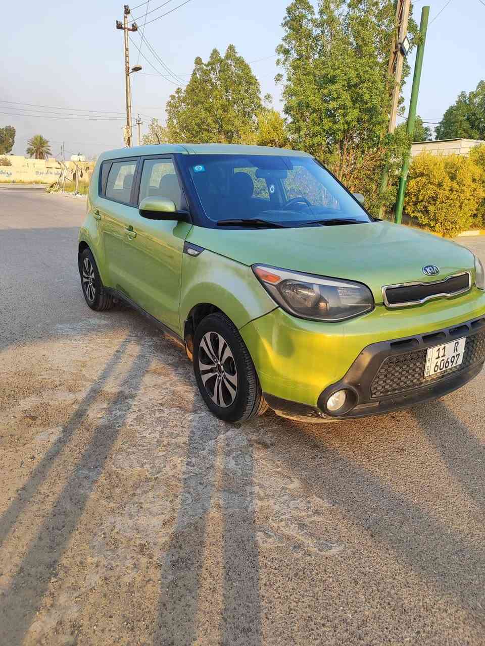 كيا صول موديل 2014 گير عادي 6 نمر وارد امريكي حادث بنيد فقط گير مكينه تبريد صدر تخم تاير سياره جاهزه بدون نقص بسمي رقم بغداد دولي السعر 83 بيها مجال بسيط للاستفسار *********** بغداد حي الرساله الثانيه
