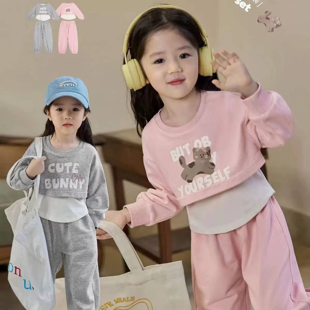 السعر 90 الف 
طقم بناتي كوري 
وردي ٢-٣-٤-٥ سنه
رصاصي ٢-٣ سنه
للحجز والاستفسار واتساب 
***********
يرجى فحص الطلب امام المندوب
