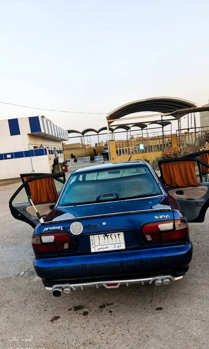 #للبيع 
بروتون ويرا ٢٠٠٤ گير عادي .
سيارة كاملة مابيها نقص برغي ، گير مكينة حدادية تبريد تدفئة ، 
مكفولة مابيها ضربة ولاصبغ ، بيها جراد قليل ولگاط خياسات كلش قليل . 

السعر ٤٥ 

***********
