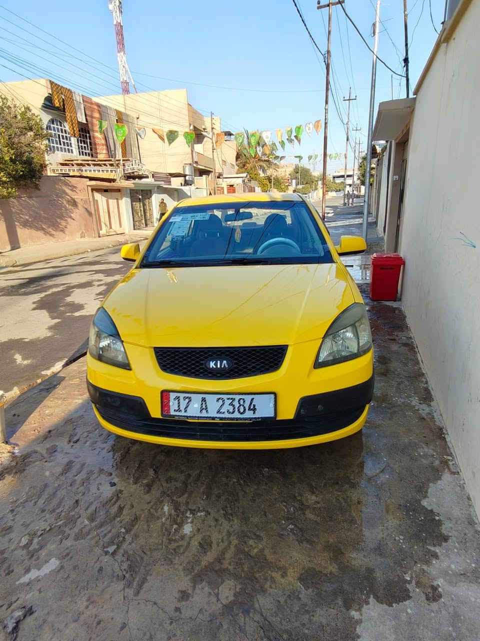 كيا ريو 2008 رقم مثنى بااسمنا تحويل بالموصل رقم انكليزي
منظومة غاز حكومي 
طخم تايرات جديد 
السعر 73 
***********
حي القدس
