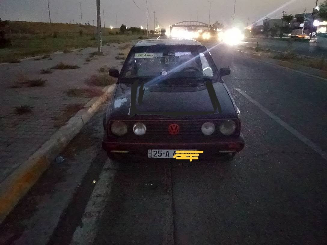 كولف موديل1991 مشروع وطني سنويه2029 شرط وكاله تحويل سياره عليه بلادي صبغ محرك وكيرجيتا اماراتي مشدود جديد مع كير بس بيع نهايه 23 ورقه قفل سياره بل كركوك شراي لا تعامل ***********   ***********

