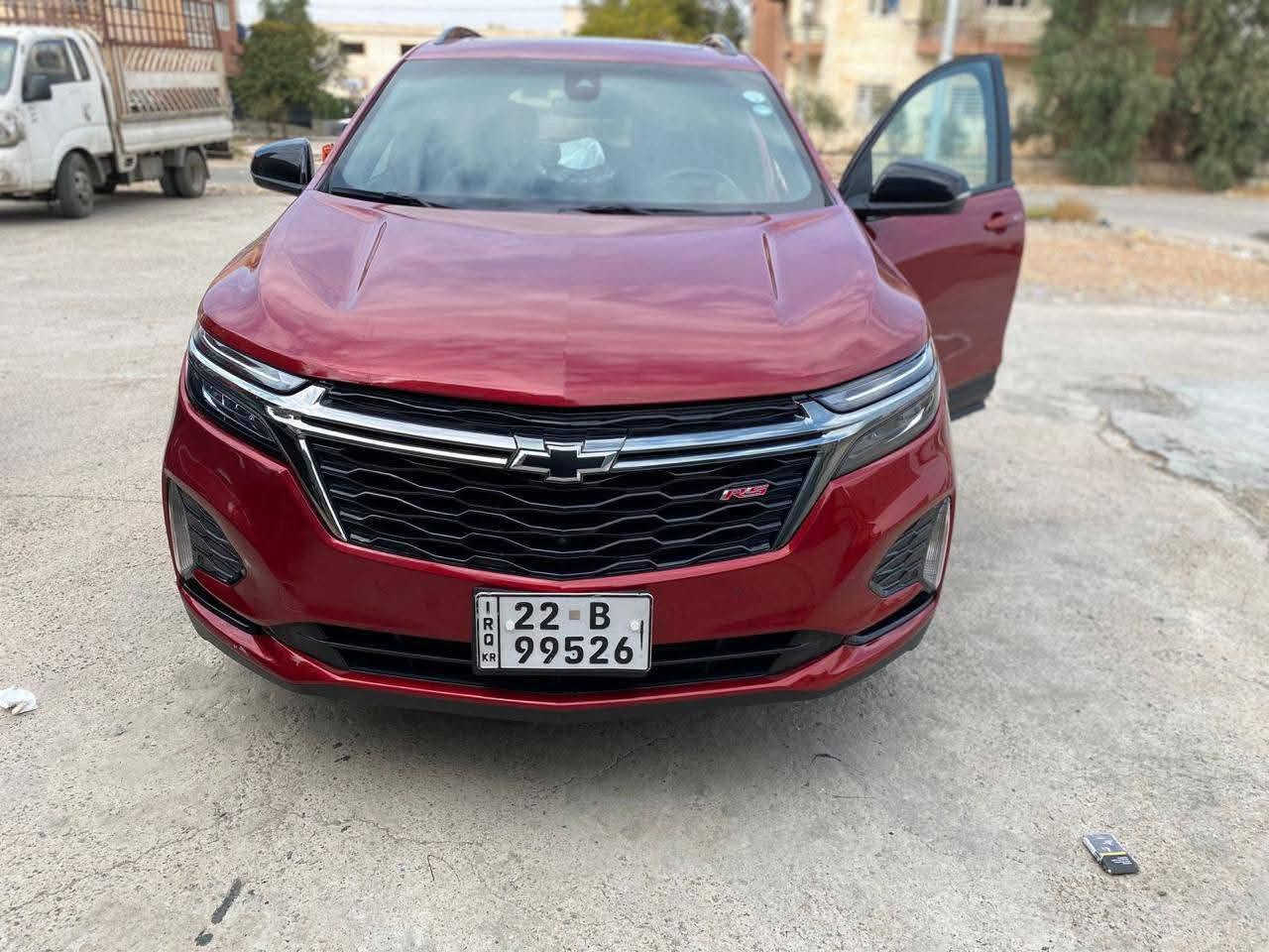 🚨 للبيع شفروليه إيكونوكس 2022 RS VIP 🔥
✨ الفئة: RS VIP — فول مواصفات
✅ دفع رباعي AWD
✅ ماشية 110 ألف كم
✅ صبغ عام
✅ بجم كبس
✅ شرط بدون شواصي
✅ صور الحادث موضحة بالصور 
2GNAXWEV0N6102525
✅ رقم أربيل
✅ شرط التحويل
✅ سنوية جديدة
✅ رقم جديد
📍 السيارة موجودة في الموصل

💰 السعر: 115 ورقة
🔥 وبيها مجال

السيارة فرصة حلوة للي يريد ايكونوكس RS VIP دفع رباعي وبمواصفات كاملة

📞 للاستفسار: ***********
📲 اتصال أو واتساب
