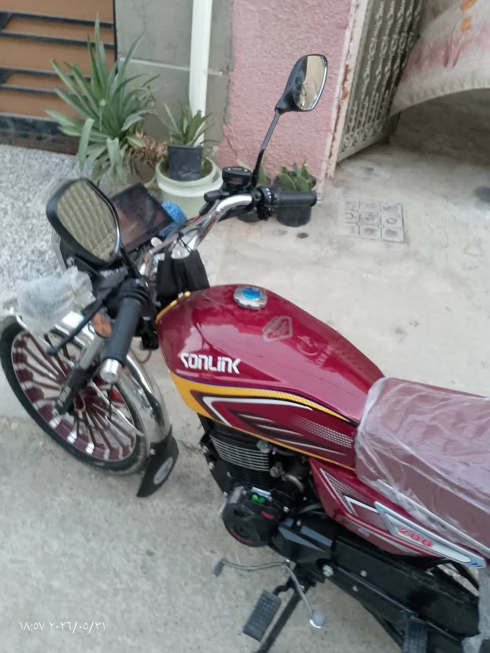 دراجه سونك🛑🛑 ضاغطة وزنجيل🛑🛑 موديل 25🛑🛑 بعدها بحالت الوكاله🛑🛑 ماشيه شي قليل 🛑🛑نزلتها صار شهرين🛑🛑 
السعر مليون وميه وخمسين🛑🛑
العنوان بغداد حي اور ام الكبر والغزلان 
للاتصال‏‪***********‬‏🛑🛑
