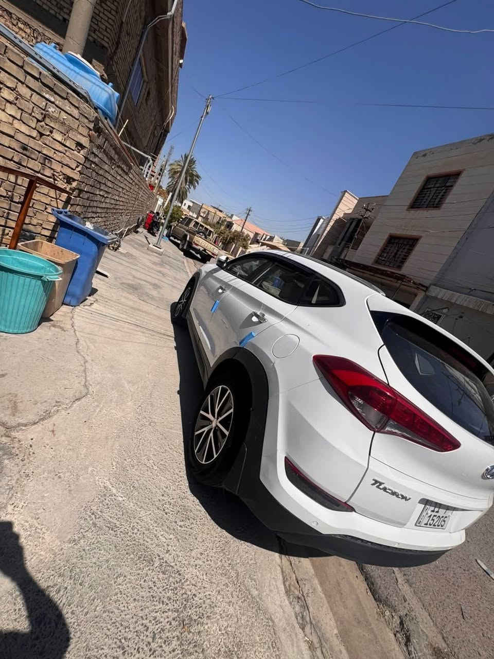 السلام عليكم توسان خليجي موديل 2017 نص فول بدون بصمه بيه صبغ كصه  البنيد وخشم الجاملغ رقم بغداد الجديد سياره مناقصه مكانه بغداد سعره 14900$ وبيه مجال  ***********
