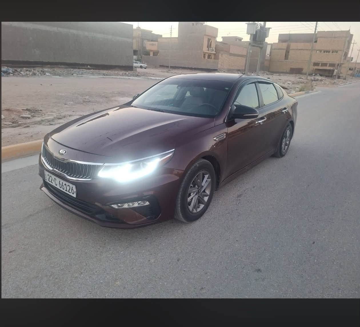 كيا اوبتما
2019.    

وراد امريكي.     

رقم اربيل دولي

صور الحادث موجوده 

بدون دواخل

بدون ايرباك

مكانه كربلاء

                                                             ***********.                                                       

السعر 117. 

جاهزه من كلشي
