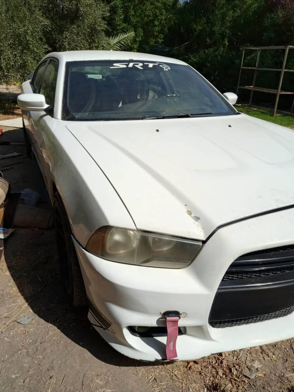 Charger
موديل 2013 

 محرك هيمي حجم 5700cc

 /8 سلندر 

لون ابيض 

كير اوتوماتيك 

السياره شغاله 

حادثها سرقه جاملغ ايمن ودعاميه اماميه  

وكاسره بستم حالياً الخانه السابعة
السعر 120 وبيها مجال 
رقم ***********
