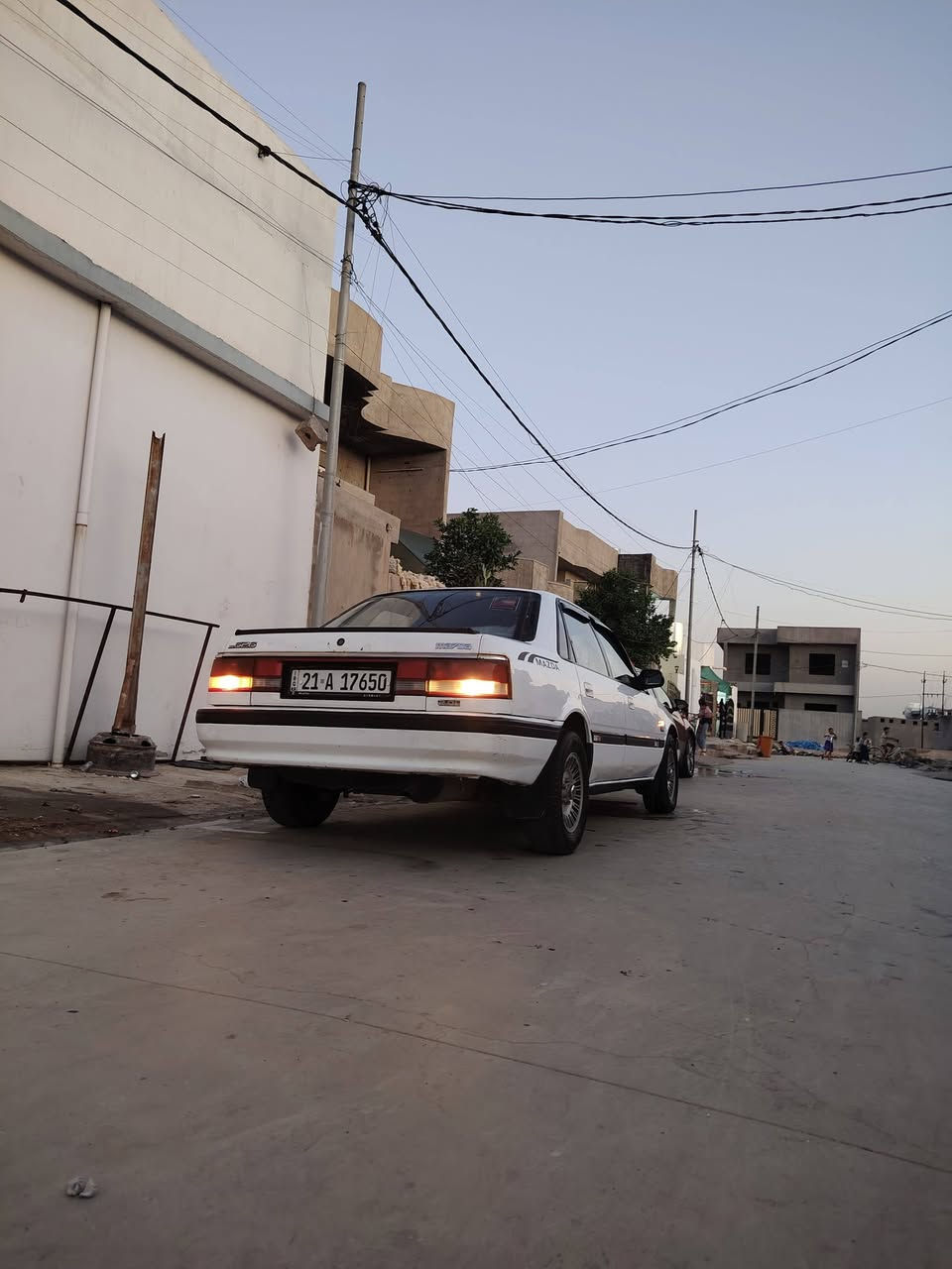 مازدا جنطه 626 للبيع
GLX

 رقم سليمانيه 

سنويه لحد 2030

هزه بعدها  

 موديل 90 

محرك 8 بخ 

محرك شرط 

كير شرط 

تدفئه شغاله 

التبريد يحتاج تصليح 

صدر 80/100

تايرات  80/100

صبغ بلادي ماعدا البونيد والجاملغ 
السعر 44 ورقة وبيه مجال 

رقم الهاتف ***********

 

العنوان كركوك
