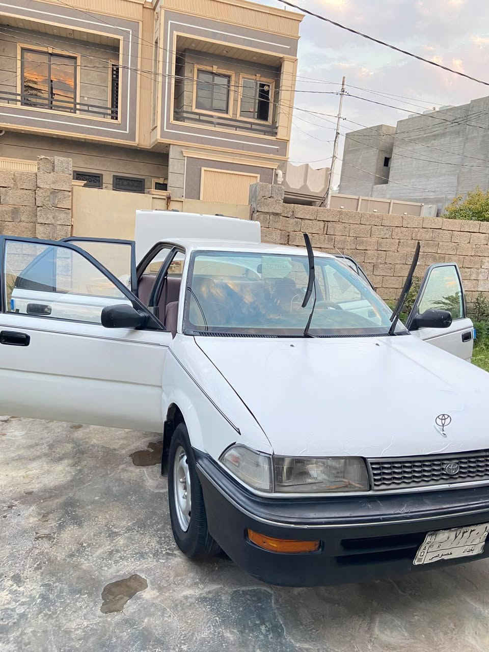 سلام عليكم كورله مديل 1992 سياره انتيكه مرتبه كلش كير محرك حاويه محرك 1600 سياره متعوب عليها مكاني ديالى جلولاء ***********

