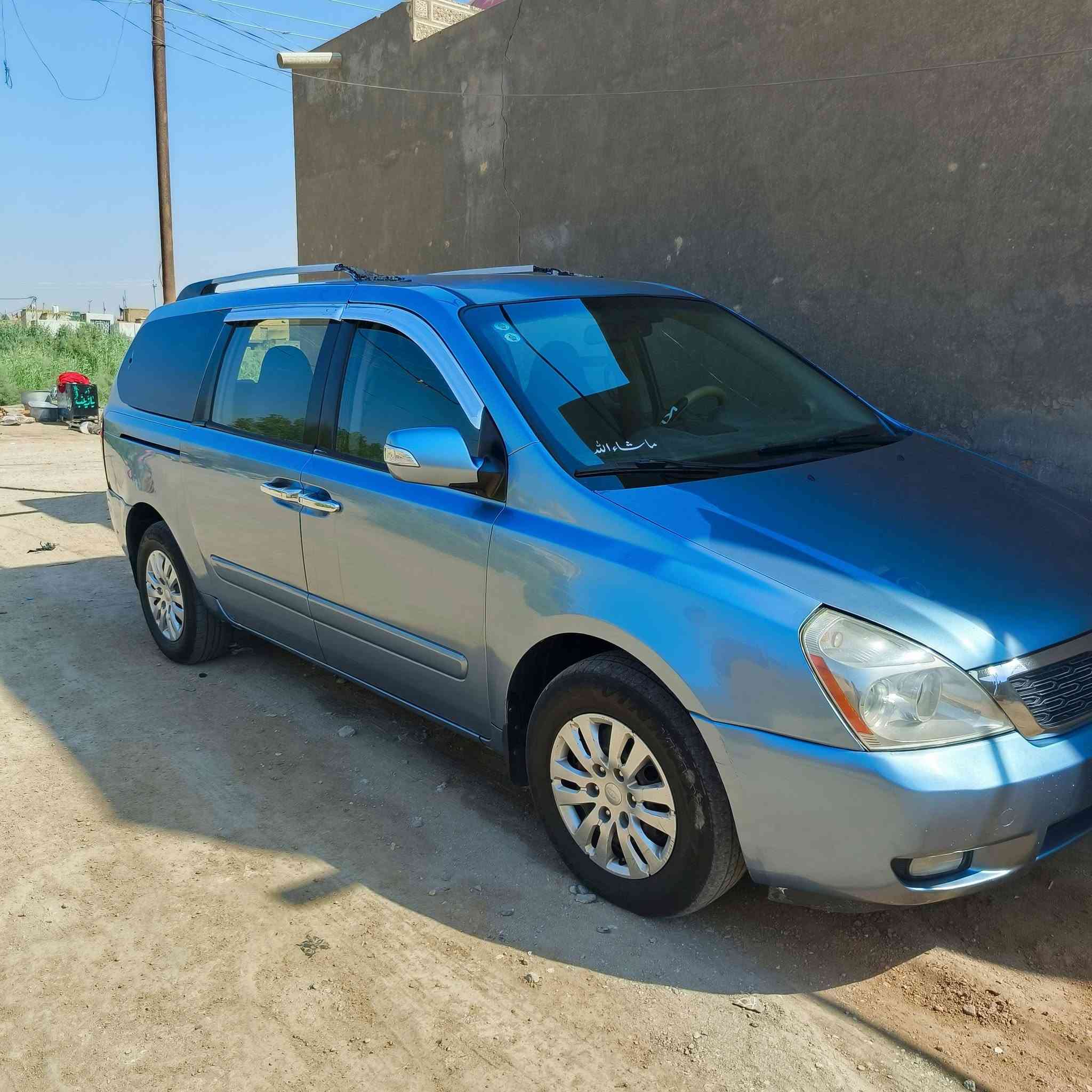 سيدونه موديل 12 سياره نضيفه حداديه جديده محرك نضيف بكلايت لايتات سكنات كلشي شغال تخم تواير جديد سعر 140 بيهه مجال قليل الشراي يتصل  ***********
