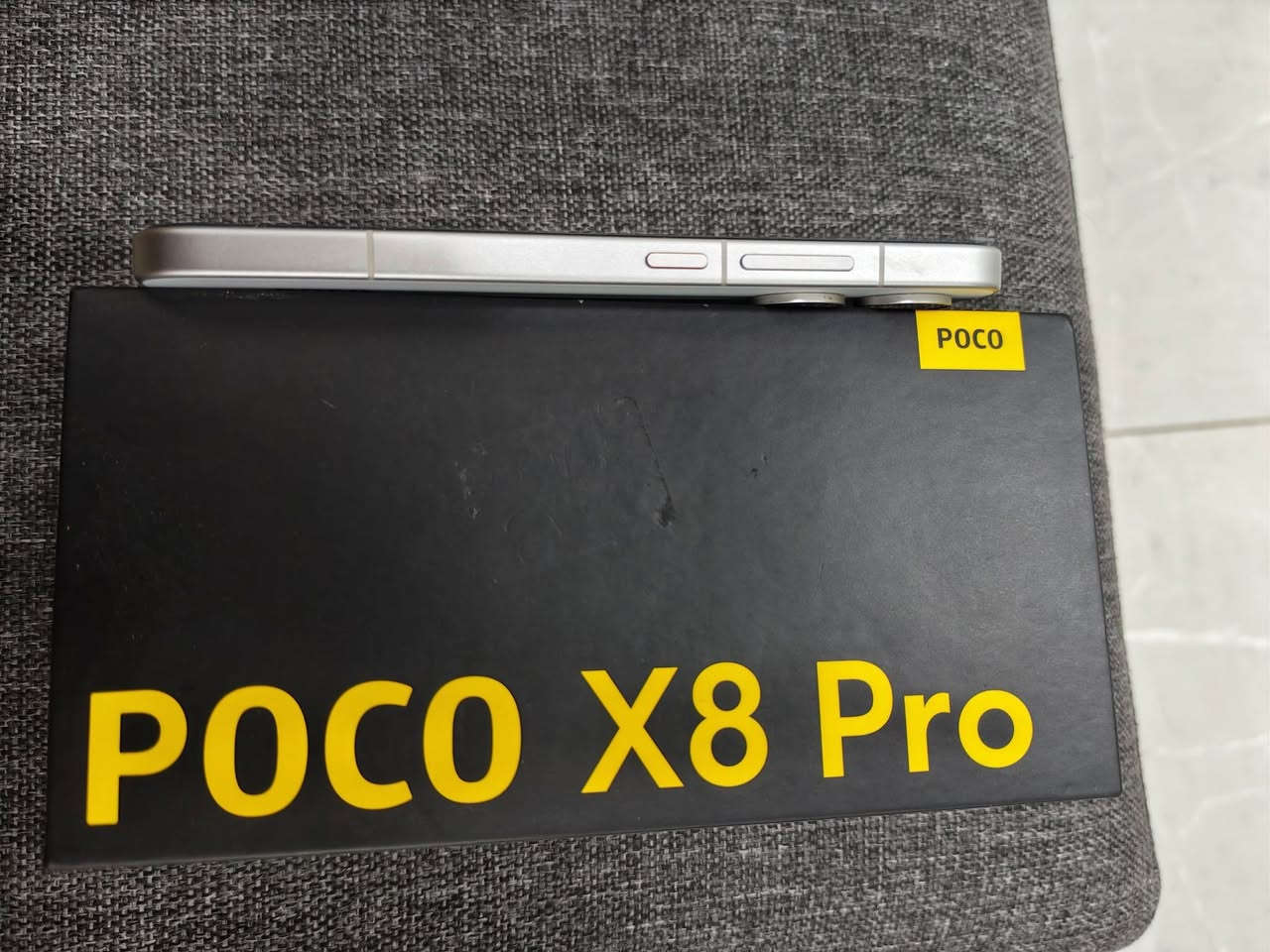 بوكو x 8 برو للبيع فقط 480 الف 
جهاز نضيف حيل استخدام شخصي عشوائيه 8 ذاكره 256

مشحون 66 مره فقط متواجد فقط ع الواتس او اتصال 

مكاني بغداد صليخ  ***********
