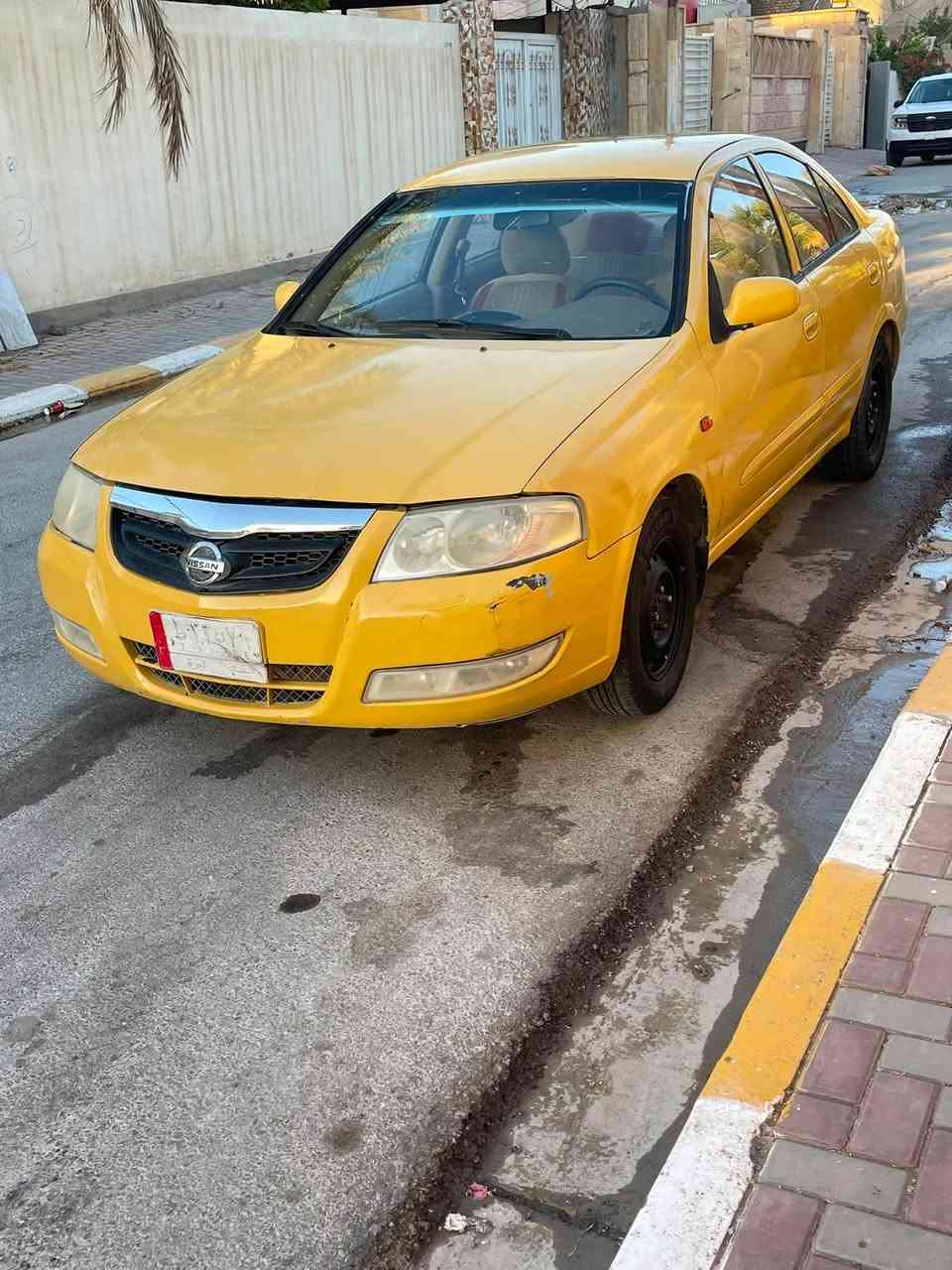 سلام عليكم نيسان سني لبيع موديل 2009 رقم بغداد مشروع وطني تحويل سنويه لحد 2030 مصفره هيئة  وغرامات سعر 68 ورقه مكاني سامراء ***********
