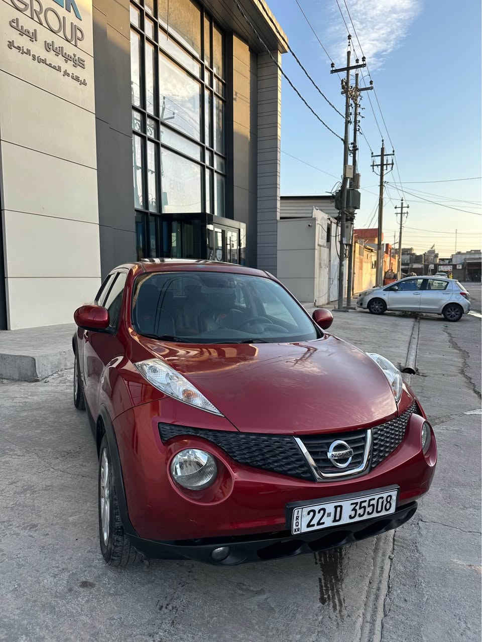 سلام علیکم 
نیسان جوکی ٢٠١٢ خەلیجی
کلین بێ بۆیاغ
بەسمەو سلایت 
مەکینە بێ تۆربۆ 
قوفلی 83 وەرەقە 
*********** أربيل, العراق

نص مكتوب في الصور:
- ***********