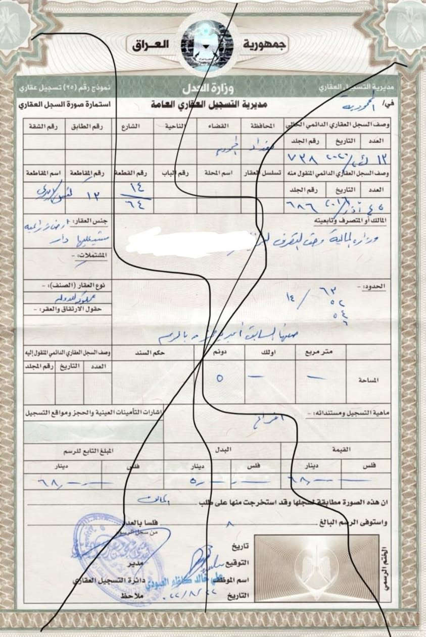 خمسه دونم • سند مستقل • اجازه بناء