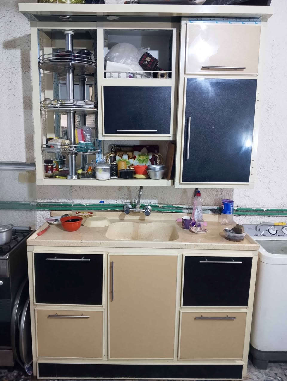 كاونتر سنك مرمر تفصال مرتب وبعده اخو جديد سعر 375 العنوان بغداد الكراده قريب ساحت فردوس *********** بغداد, العراق
