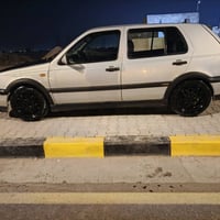 كولف ٩٣ mk3 vr6 السياره ٦ سلندر ٢٨٠٠ قطعه مميزه بلاديه بدون ضربه السيا...